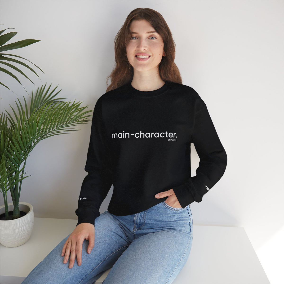 main-character. Crewneck