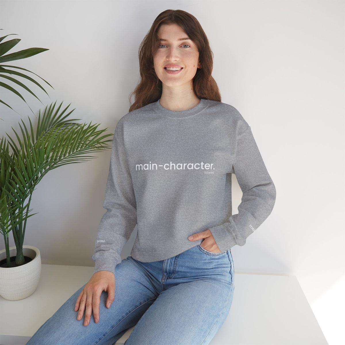 main-character. Crewneck