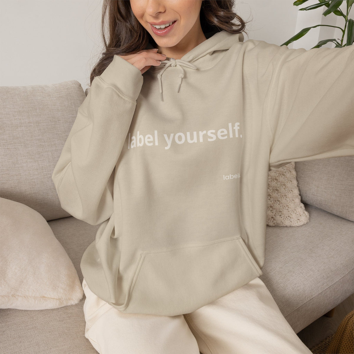 labeled. — Label Yourself Personalized Hoodie