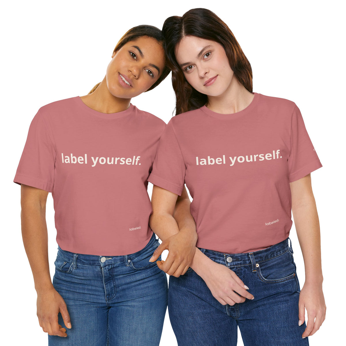 labeled. — Label Yourself Personalized Tee