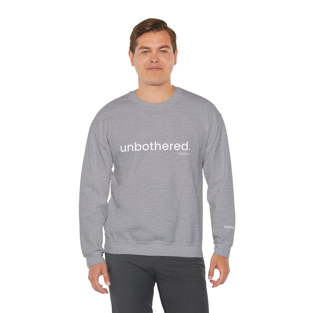 unbothered. Crewneck