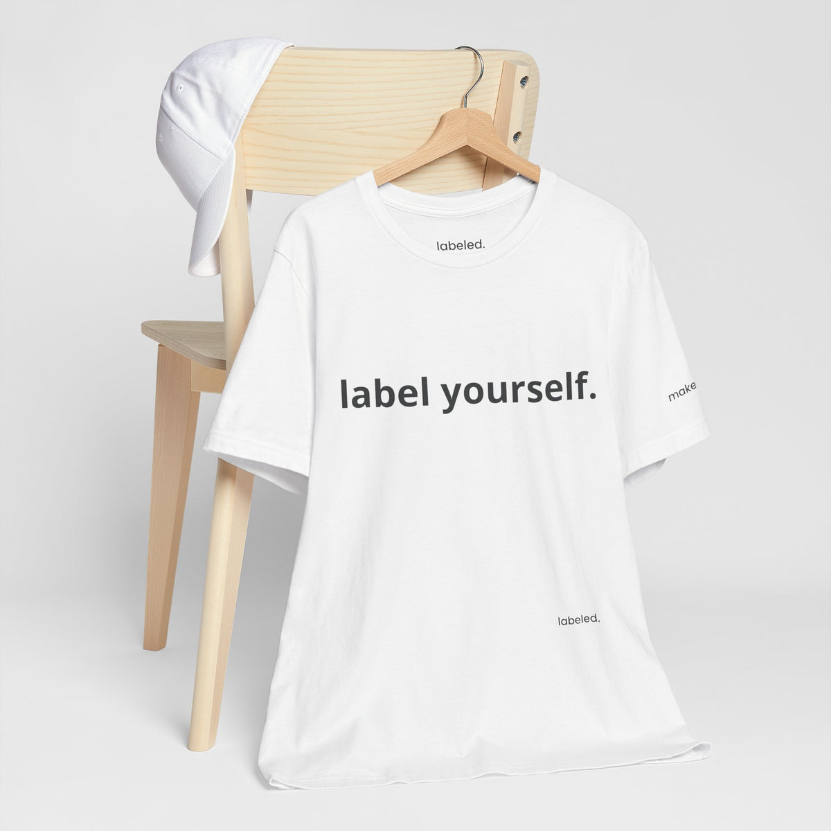 labeled. — Label Yourself Personalized Tee