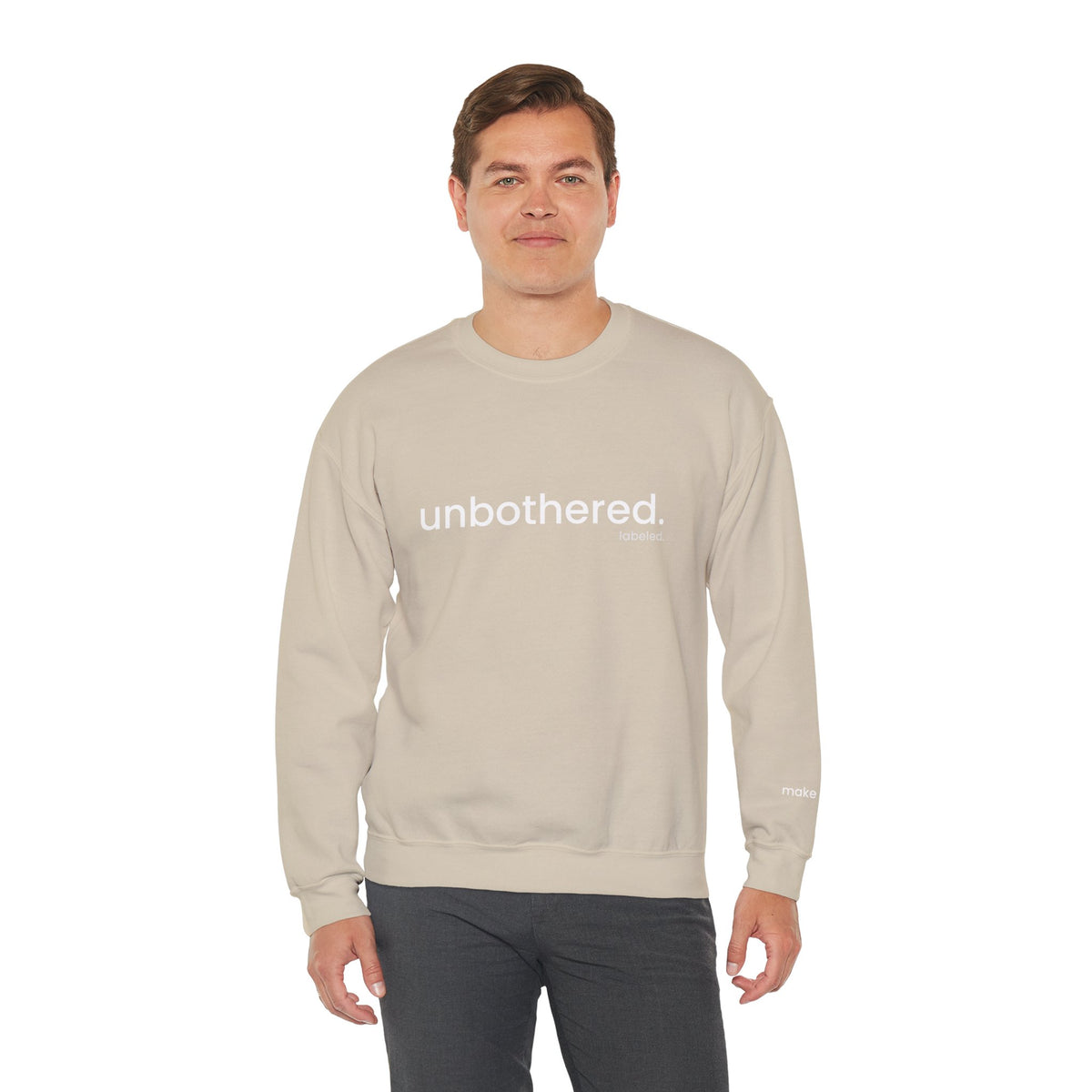 unbothered. Crewneck